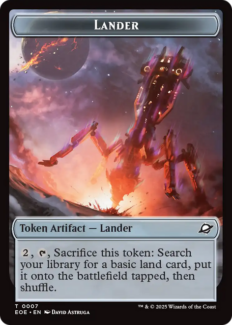 Edge of Eternities - Lander (#7) Token