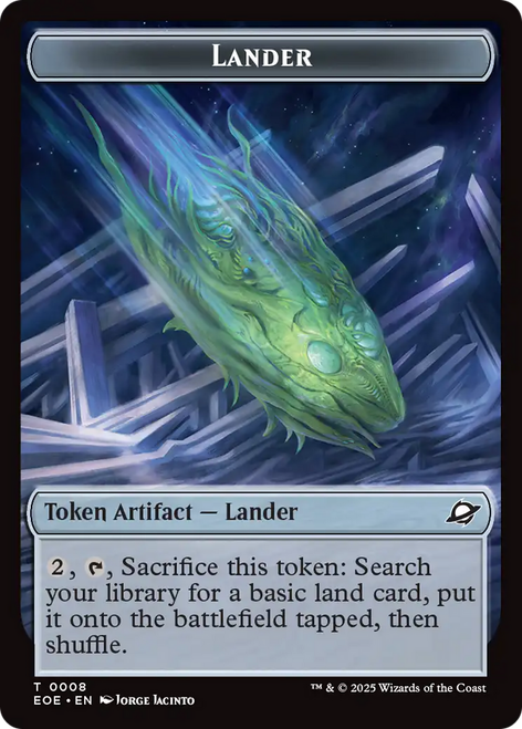 Edge of Eternities - Lander (#8) Token