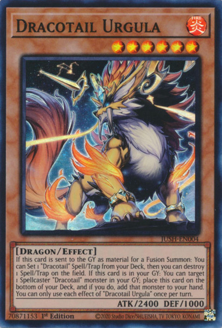 JUSH-EN004 Dracotail Urgula (Super Rare)