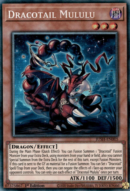 JUSH-EN005 Dracotail Mululu (Collector's Rare)