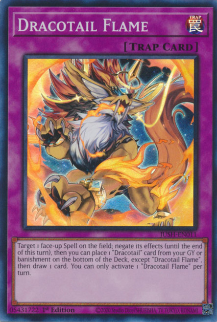 JUSH-EN011 Dracotail Flame (Super Rare)