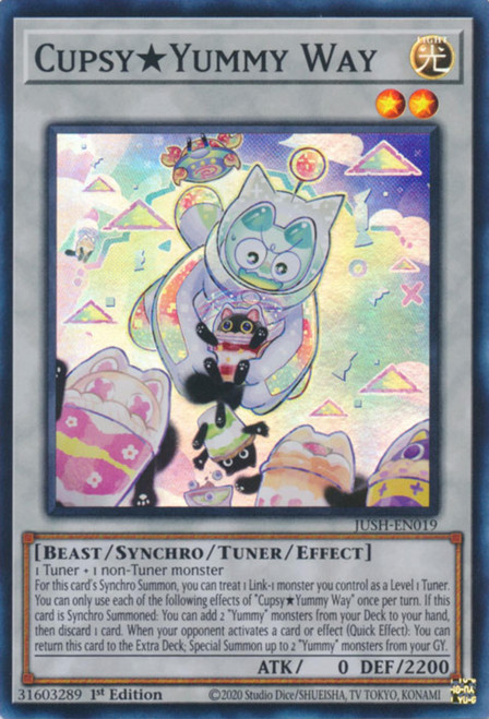 JUSH-EN019 Cupsy★Yummy Way (Super Rare)