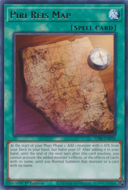 JUSH-EN030 Piri Reis Map
