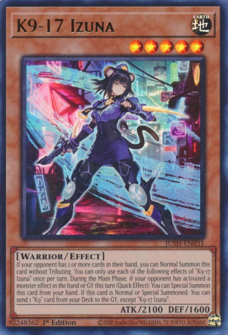 JUSH-EN031 K9-17 Izuna (Ultra Rare)