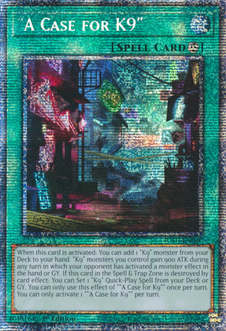 JUSH-EN040 A Case for K9 (Starlight Rare)