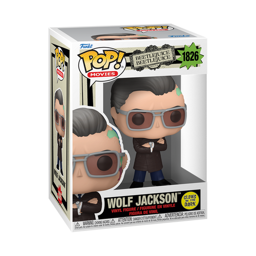 POP! Movies - Beetlejuice Beetlejuice #1826 Wolf Jackson (Glow)