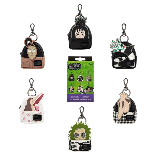 Beetlejuice: Cosplay Mystery Box Mini Backpack Keychain Charm