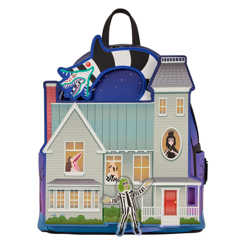 Beetlejuice: Deetz House Glow Mini Backpack