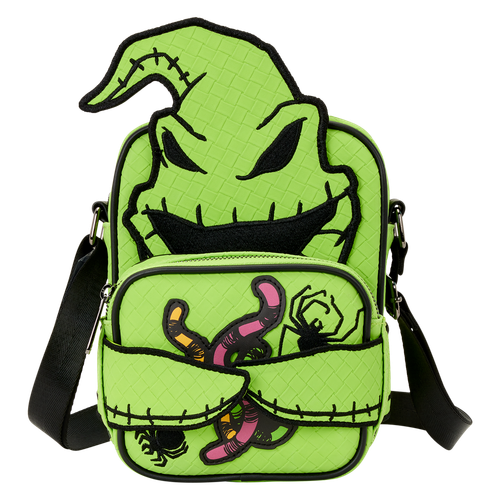 Disney: The Nightmare Before Christmas Oogie Boogie Glow Crossbuddies Cosplay Crossbody Bag with Coin Bag