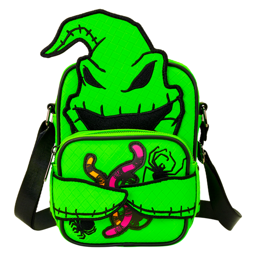 Disney: The Nightmare Before Christmas Oogie Boogie Glow Crossbuddies Cosplay Crossbody Bag with Coin Bag