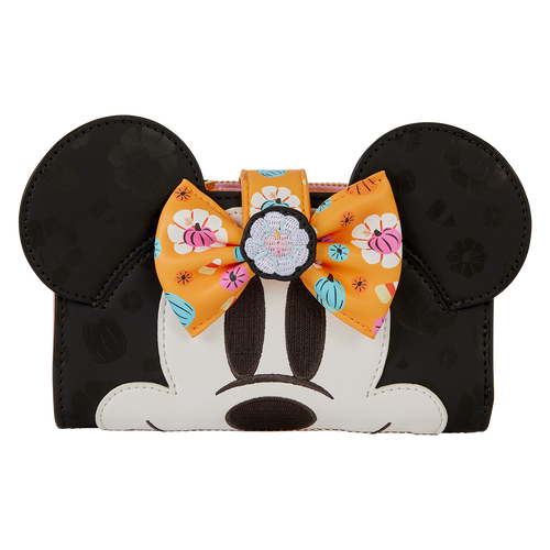 Disney: Minnie Mouse Cosplay Floral Pumpkin Flap Wallet