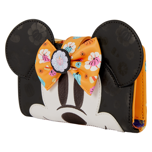 Disney: Minnie Mouse Cosplay Floral Pumpkin Flap Wallet