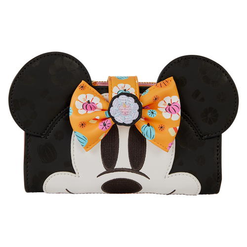 Disney: Minnie Mouse Cosplay Floral Pumpkin Flap Wallet
