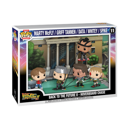 POP! Moment Deluxe #11 Back to the Future II - Hoverboard Chase