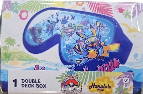 Pokemon World Championships 2024 Honolulu Pokemon Center Double Deckbox