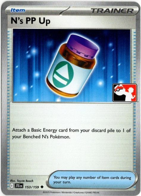 SV Journey Together 153/159 N's PP Up (Prize Pack League Promo Non-Holo)