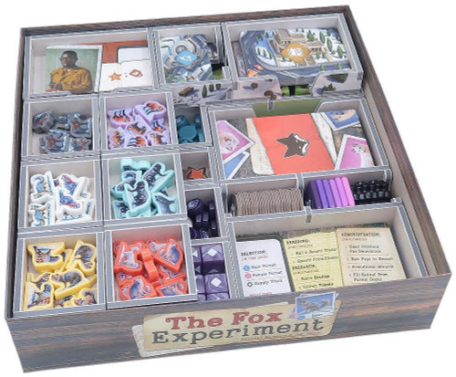 Colour Box Insert - The Fox Experiment