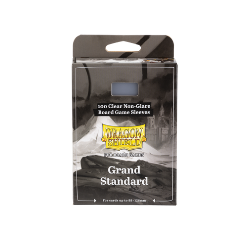 Dragon Shield Grand Standard - Clear/Non-Glare - Board Game Sleeves