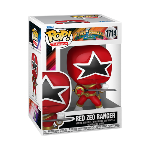 POP! TV - Power Rangers Zeo #1714 Red Zeo Ranger