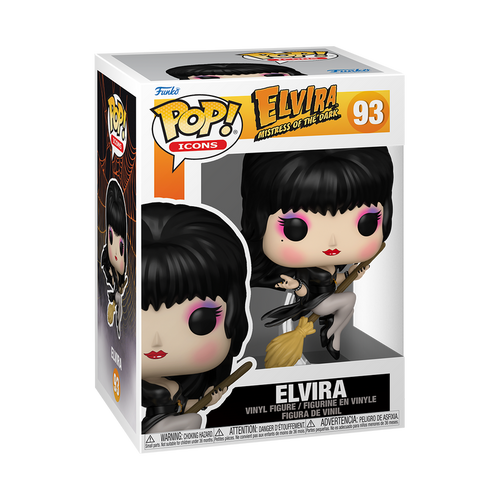 POP! Icons - Elvira: Mistress of the Dark #93 Elvira on Broom