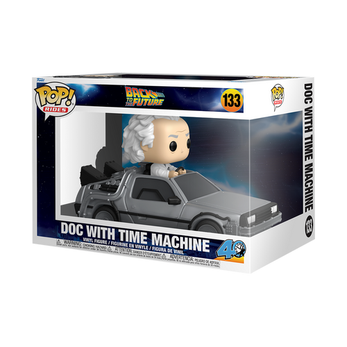 POP! Rides - Back to the Future #133 Doc with Time Machine