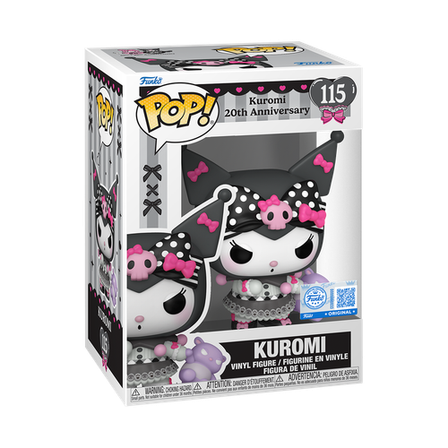 POP! Sanrio #115 Kuromi with Baku (20th Anniversary)