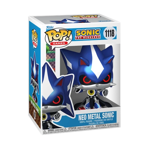 POP! Games - Sonic the Hedgehog #1118 Neo Metal Sonic (Metallic)