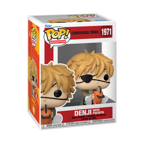 POP! Animation - Chainsaw Man #1971 Denji with Pochita
