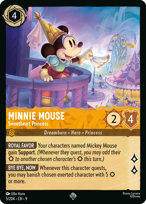 Minnie Mouse - Sweetheart Princess (Foil)