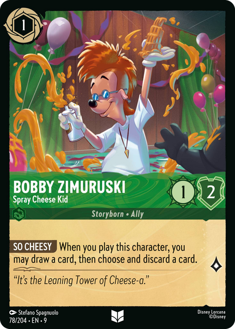 Bobby Zimuruski - Spray Cheese Kid (Foil)