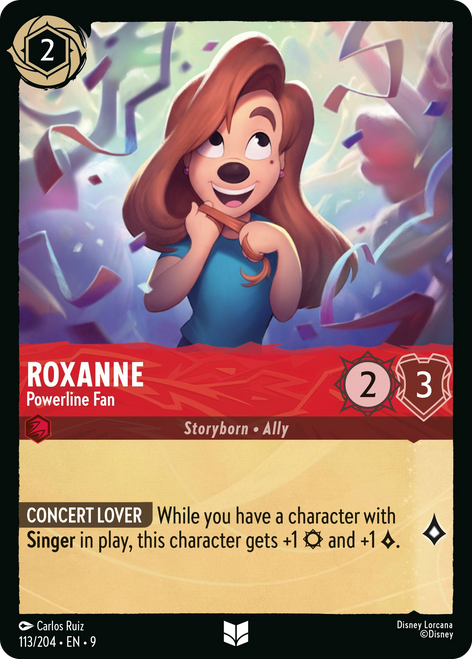 Roxanne - Powerline Fan (Foil)