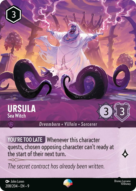 Ursula - Sea Witch (Epic Rare)