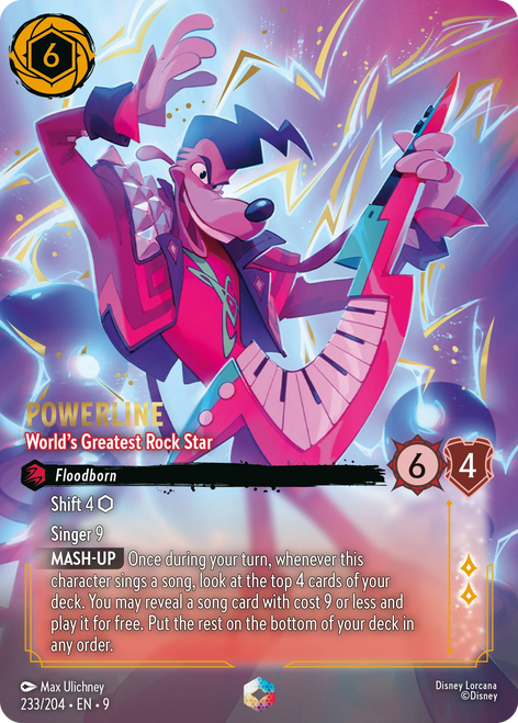 Powerline - World's Greatest Rock Star (Enchanted Rare)