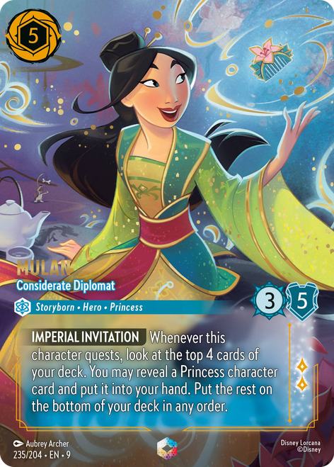 Mulan - Considerate Diplomat (Enchanted Rare)