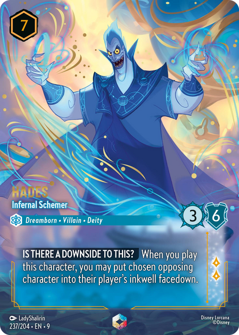 Hades - Infernal Schemer (Enchanted Rare)