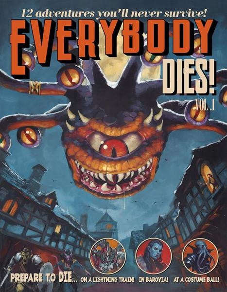 Faster, Purple Worm! Everybody Dies, Vol. 1 - Alternative Cover