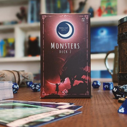 Moonlight Maps ATLAS: Monsters - Deck 2