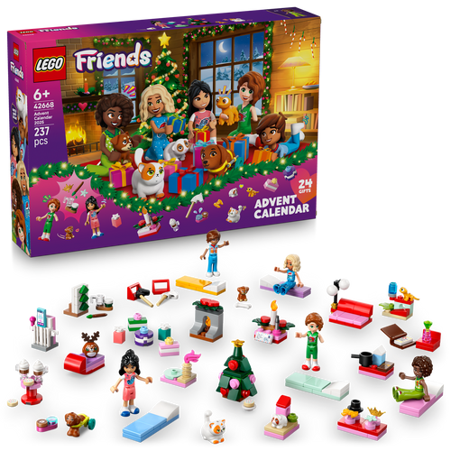 Friends Advent Calendar 2025 with Minifigures (42668)