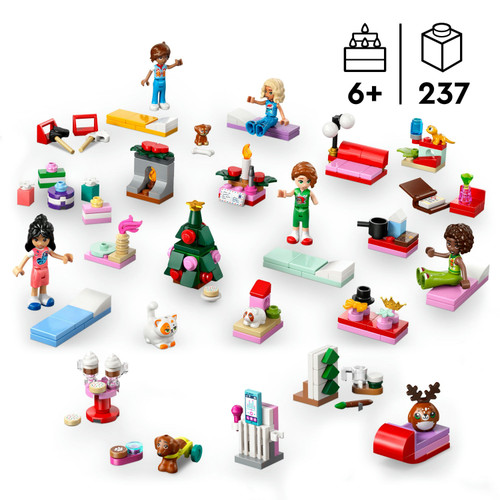 Friends Advent Calendar 2025 with Minifigures (42668)
