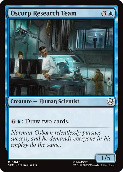 Oscorp Research Team