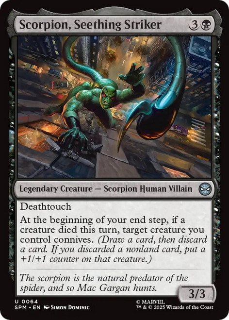 Scorpion, Seething Striker