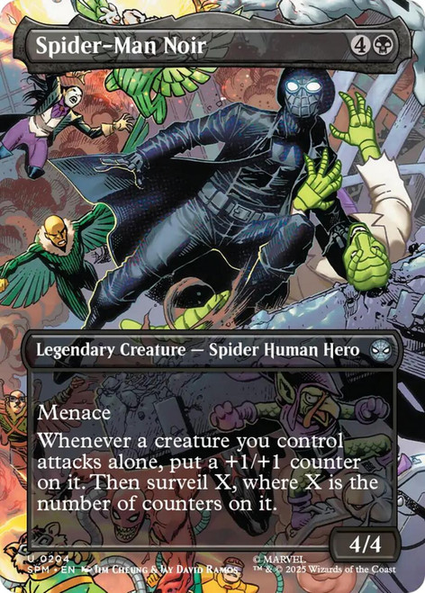 Spider-Man Noir (Borderless Scene)