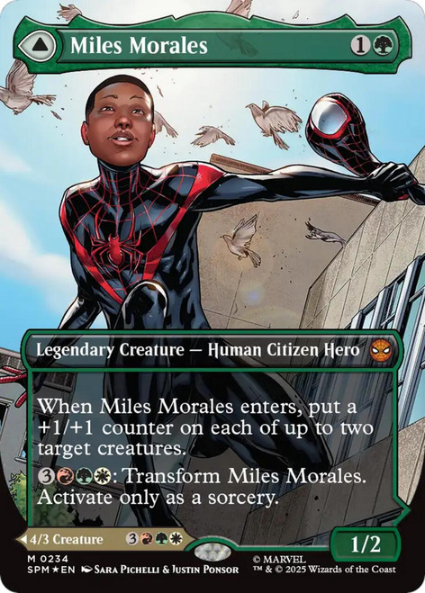 Miles Morales // Ultimate Spider-Man (Classic Comic Foil)
