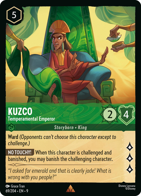Kuzco - Temperamental Emperor (Foil)