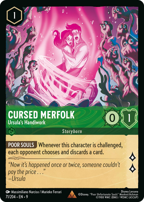 Cursed Merfolk - Ursula's Handiwork (Foil)