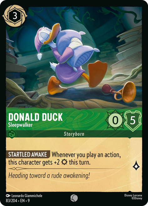 Donald Duck - Sleepwalker (Foil)