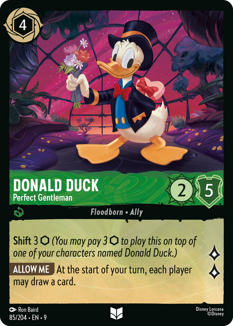 Donald Duck - Perfect Gentleman (Foil)