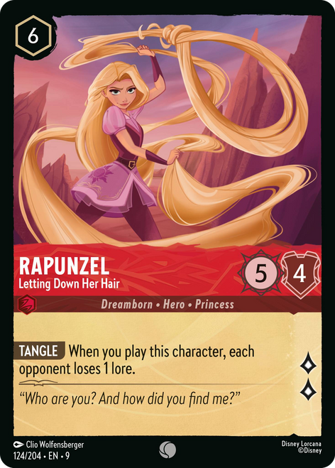 Rapunzel - Letting Down Her Hair (Foil)