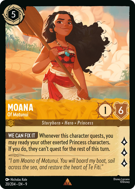 Moana - Of Motunui (Foil)