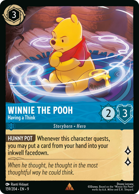 Winnie the Pooh - Having a Think (Foil)